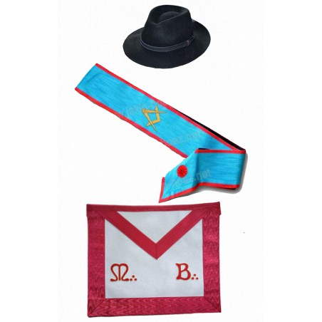 Pack Maître REAA
Rite Écossais Ancien Accepté
Tablier, Cordon et Chapeau Pack Maître REAA
Rite Écossais Ancien Accepté
Tablier, Cordon et Chapeau